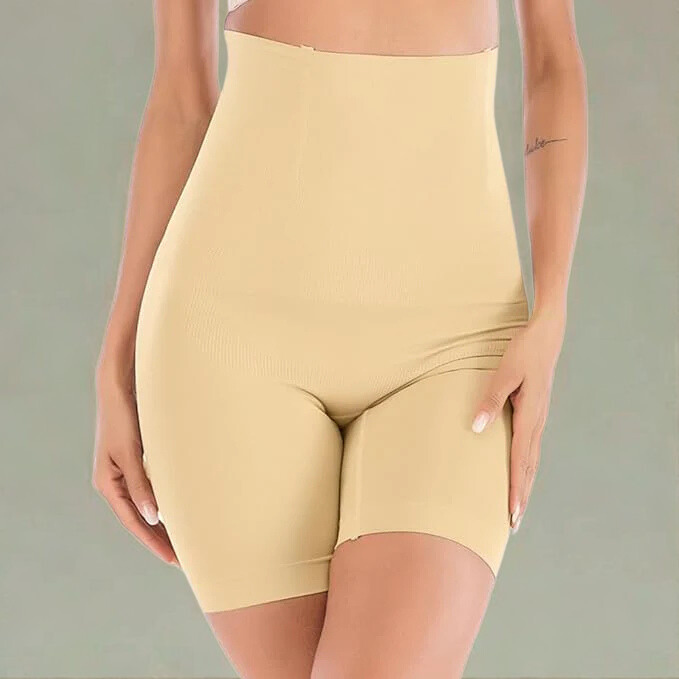 Kavyara All Day Highwaist Thigh Shaper - Beige