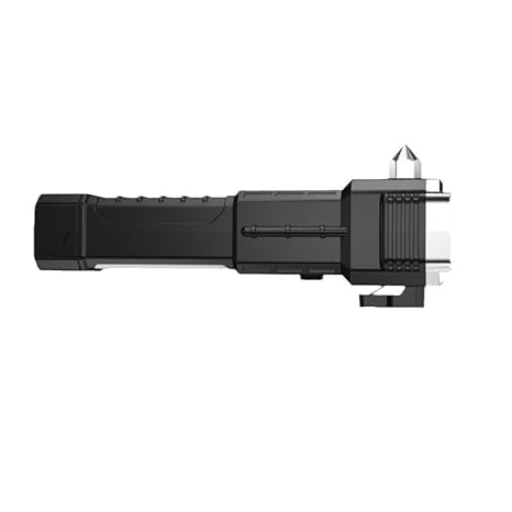 
                      
                        LED 3W Rechargeable Torch | Long-Range Flashlight with Car Rescue Tools – Hammer, Seatbelt Cutter & USB Power Bank
                      
                    