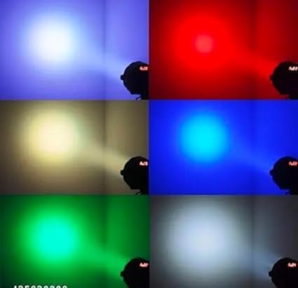 
                      
                        12LED Mini DJ Par Lights with Remote Control Festivals & Parties - Multicolor
                      
                    