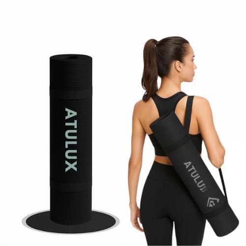 Premium TPE Yoga Mat for Men & Women | Non-Slip Exercise Mat| 4mm, 6mm/ 8mm Thick for Comfort & Joint Support | Ideal for Yoga, Pilates, Home Gym Workouts
