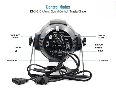 
                      
                        54LED DJ Stage Lights Four-Line Sound-Activated Parties & Events - Multicolor
                      
                    
