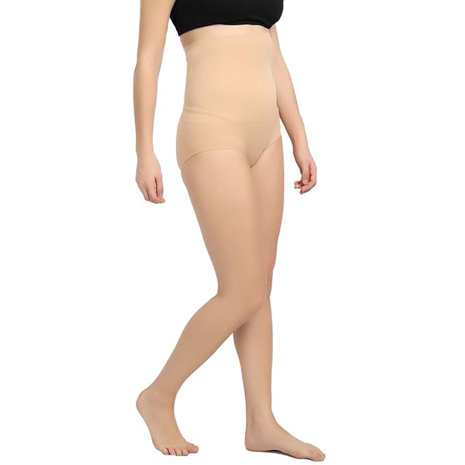 Kavyara All Day Highwaist & Butt Lifter Shapewear Briefs - Beige