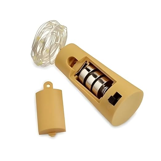 
                      
                        Pack Of 5 Cork Bottle Fairy String Lights With Battery Operated - Warm White
                      
                    