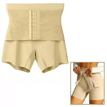 Kavyara All Day Highwaist Thigh Shaper - Beige