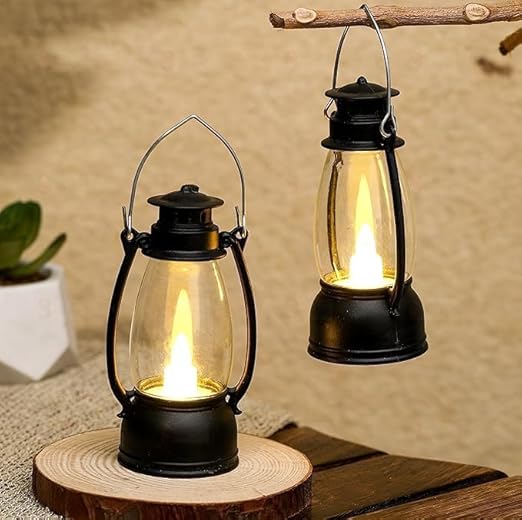 
                      
                        Lantern Lamp and Wall Hanging Candle Light Holder for Drawing Room,Home Decor Candle (Black, Pack of 1)
                      
                    