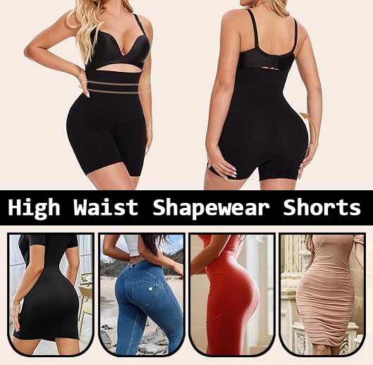 
                      
                        Women’s High-Waist Tummy Control Shapewear Shorts – Body Shaper & Butt Lifter
                      
                    