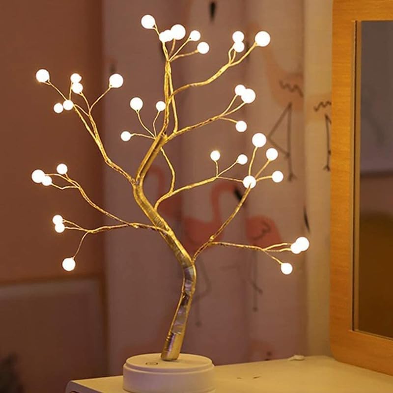 
                      
                        Bonsai LED Tree Night Lamp with 36 LED Lights - Warm White
                      
                    