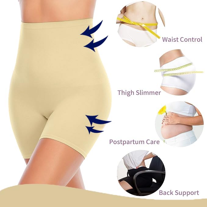 
                      
                        Seamless High Waist & Thigh Shaper for Women -Beige
                      
                    
