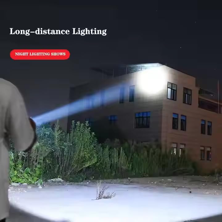 
                      
                        VESPA High-Brightness Rechargeable LED Torch with 5W LED + COB Light, USB Charging & Emergency Mode (Multicolor)
                      
                    