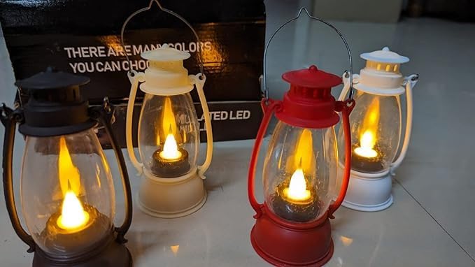 
                      
                        Lantern Lamp and Wall Hanging Candle Light Holder for Drawing Room,Home Decor Candle (Black, Pack of 1)
                      
                    