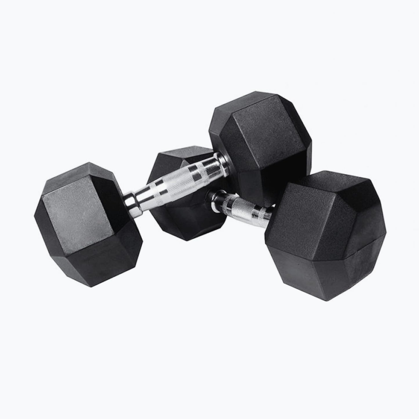 Hexa Dumbbell 2.5KG UPTO 12.5KG Home & GYM Workouts Fitness Set of 2