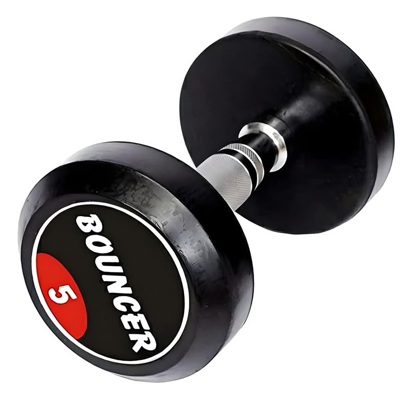 
                      
                        Bouncer Dumbbells 2.5KG UPTO 12.5KG, GYM & Home workout Set of 2 - Black
                      
                    