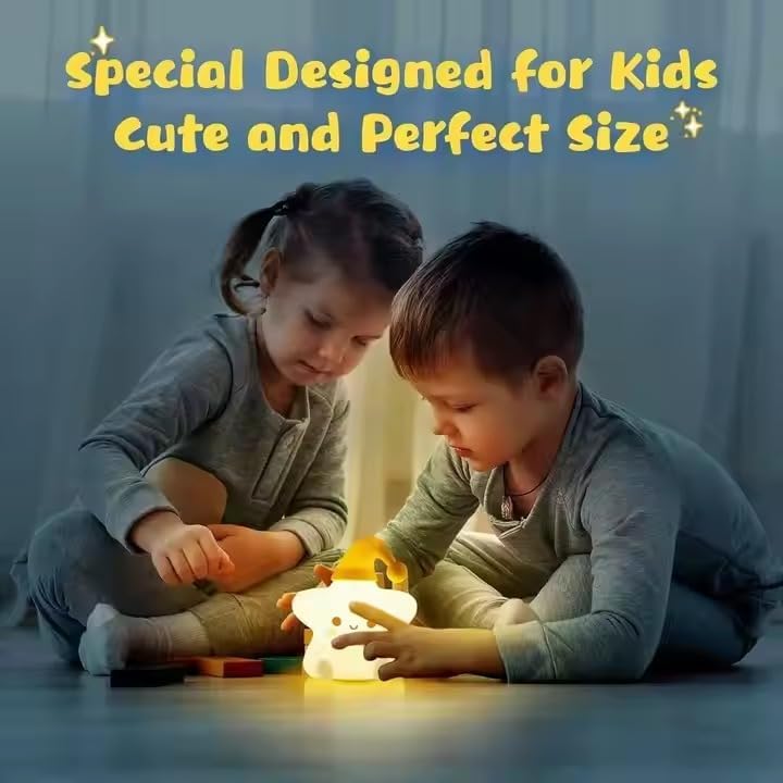 
                      
                        Star LED Night Lights Lamp Soft Silicone Touch & Rechargeable
                      
                    