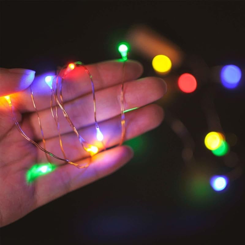 
                      
                        PacK Of 5 Cork Bottle Fairy String Lights With Battery Operated - Multicolor
                      
                    