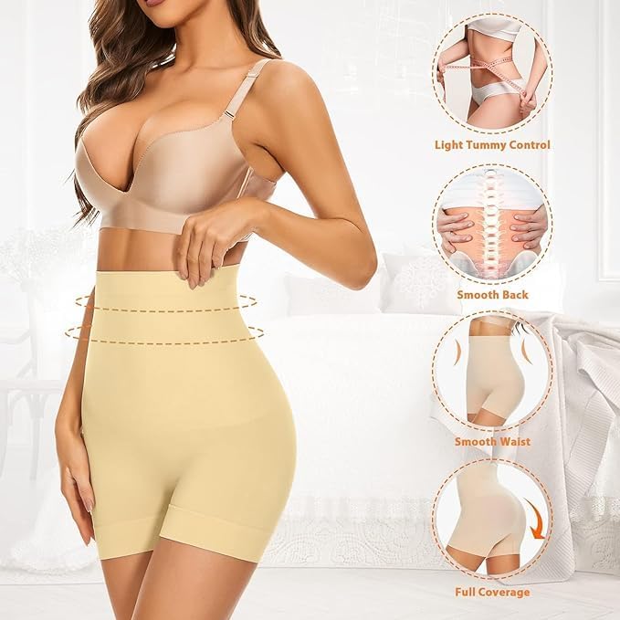 
                      
                        Kavyara All Day Highwaist Thigh Shaper - Beige
                      
                    
