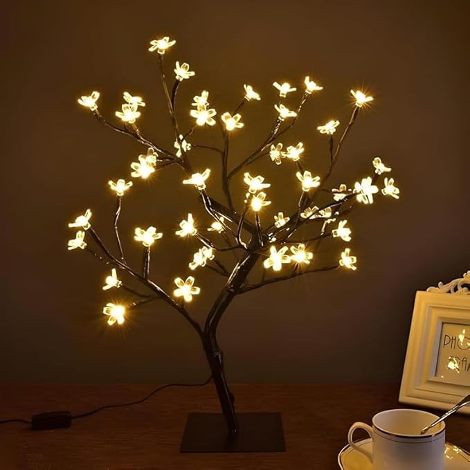 
                      
                        Bonsai LED Tree Night Lamp with 24 LED Lights - Warm White
                      
                    