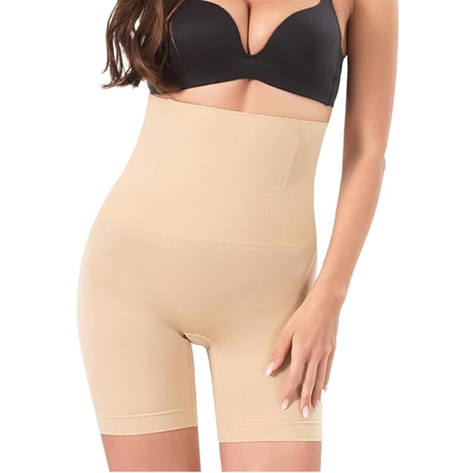 Kavyara All Day Highwaist Thigh Shaper - Beige