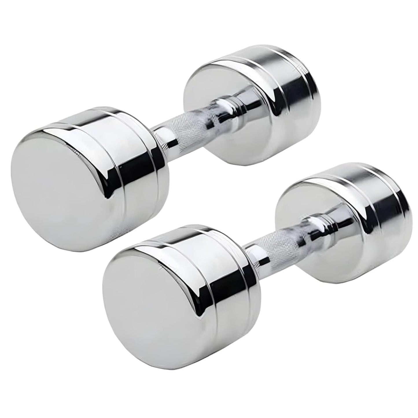 Premium Steel Dumbbells 2KG UPTO 12KG Home & GYM Workouts Fitness Set of 2