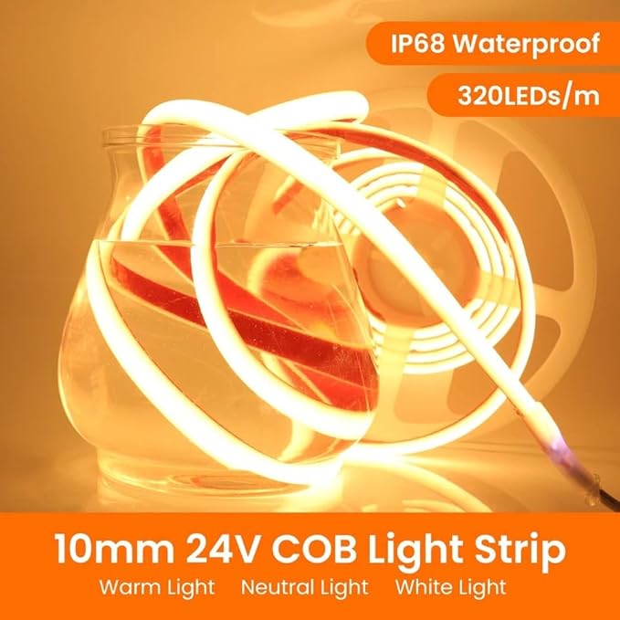 
                      
                        5 METER Neon Lights & 12V Adapter Silicone Flexible LED Strip Lights - Orange
                      
                    