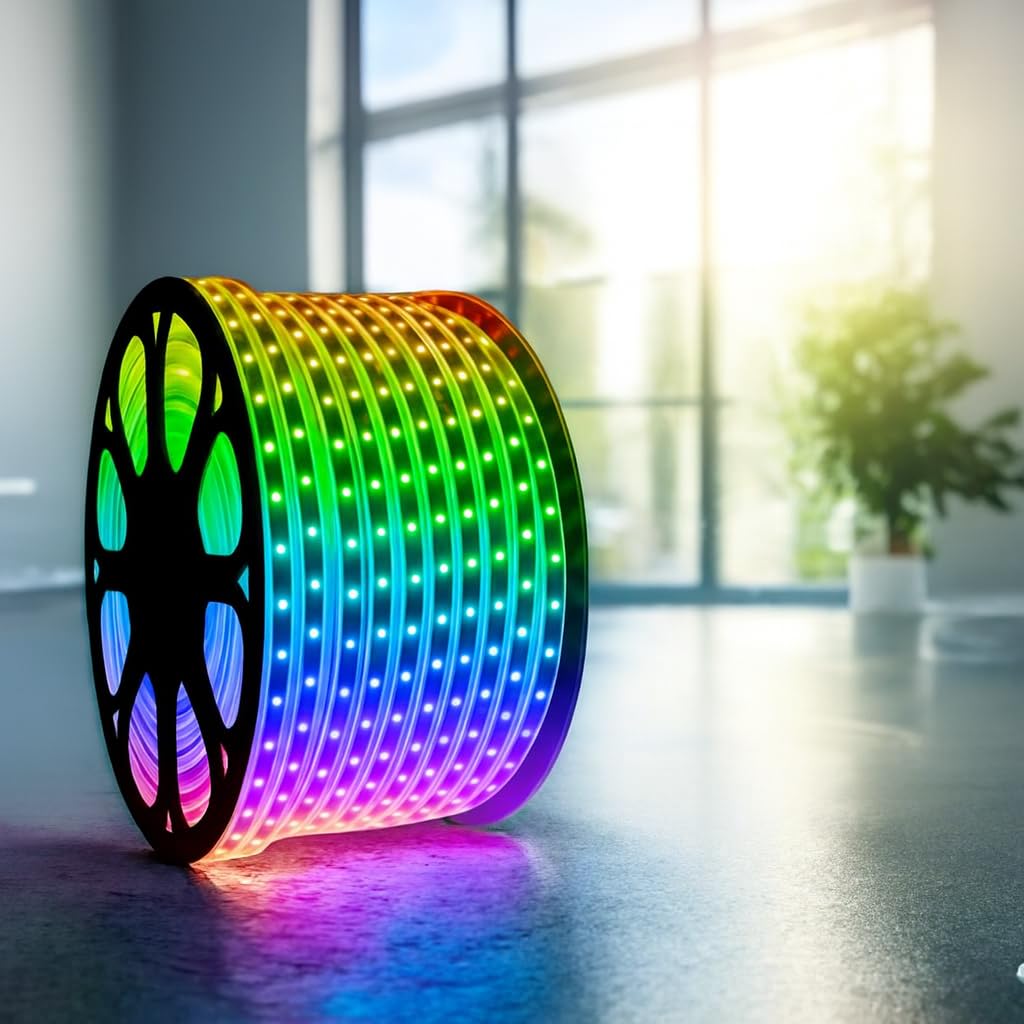 Premium Waterproof LED Strip Rope Lights for Home Décor 5M UPTO 90M - MULTICOLOR
