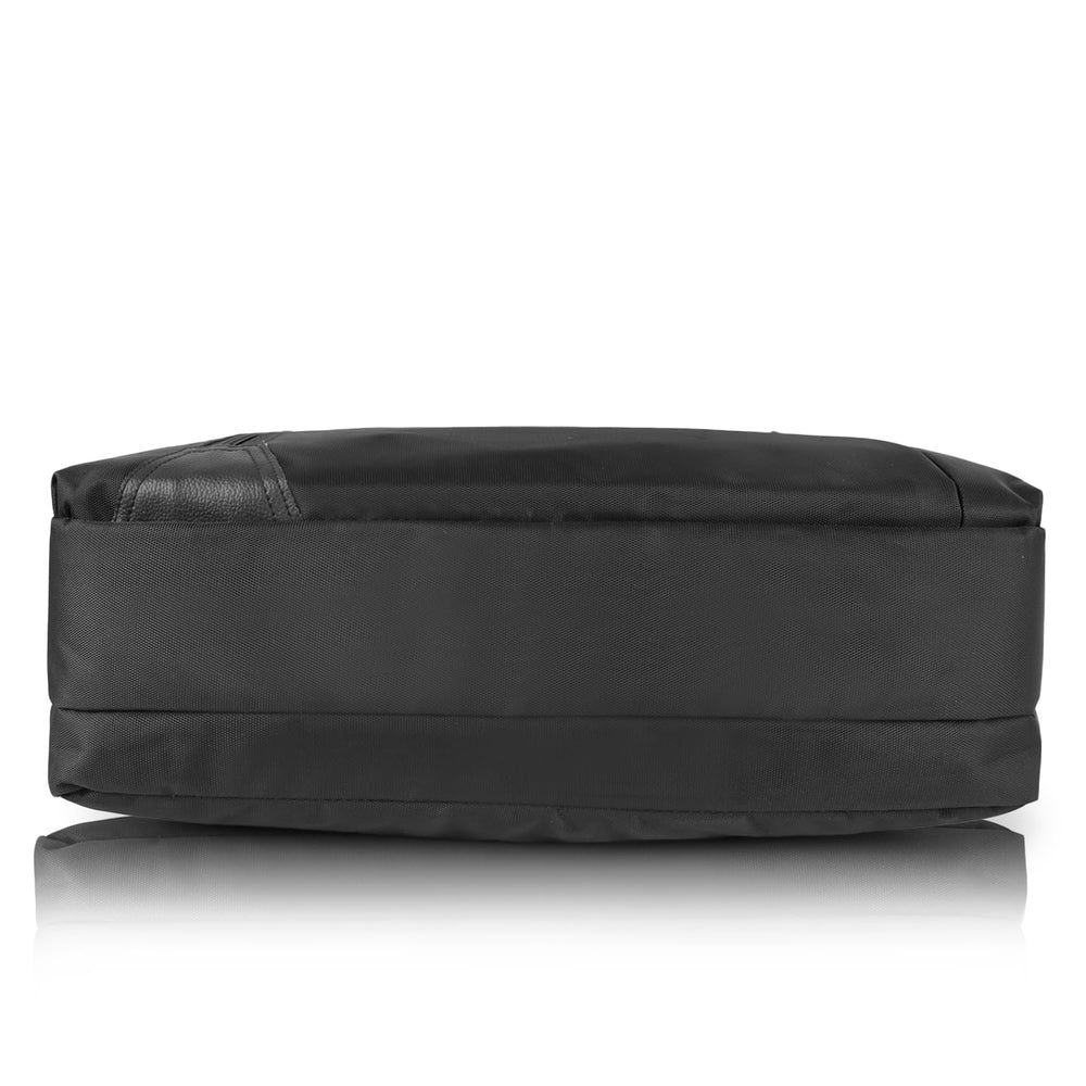 
                      
                        Stylish Black Water-Resistant Laptop Bag | Messenger Design for Office & Travel
                      
                    