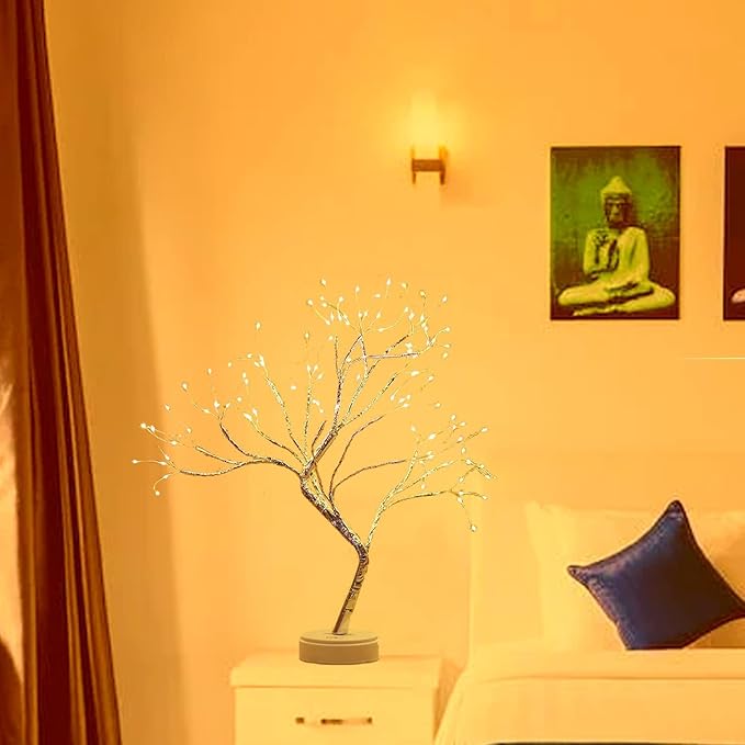 
                      
                        Bonsai LED Tree Night Lamp with 24 LED Lights - Warm White
                      
                    