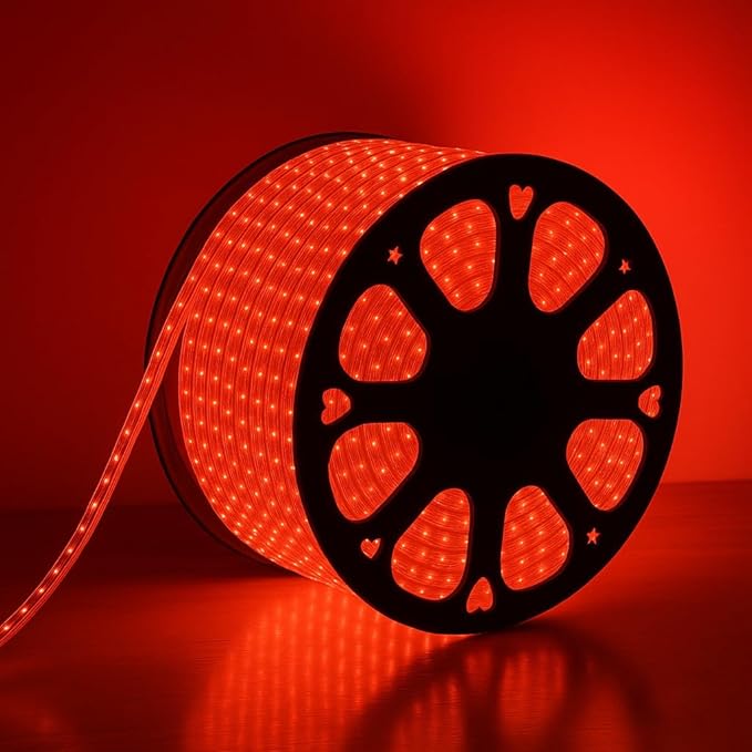 LED Strip Lights Waterproof Lighting for Interior Decoration & Events - Red