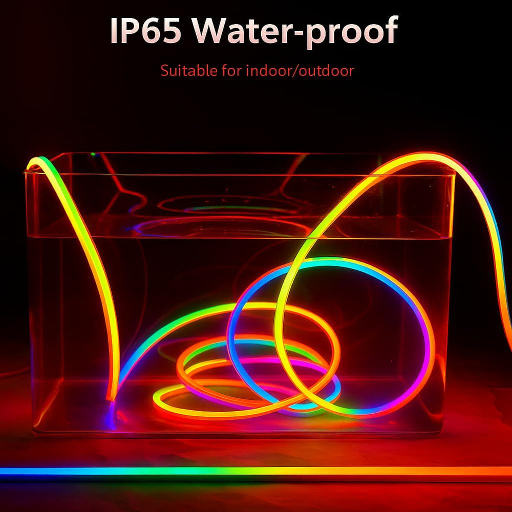 
                      
                        5 METER Neon Lights & 12V Adapter Silicone Flexible LED Strip Lights - RGB
                      
                    