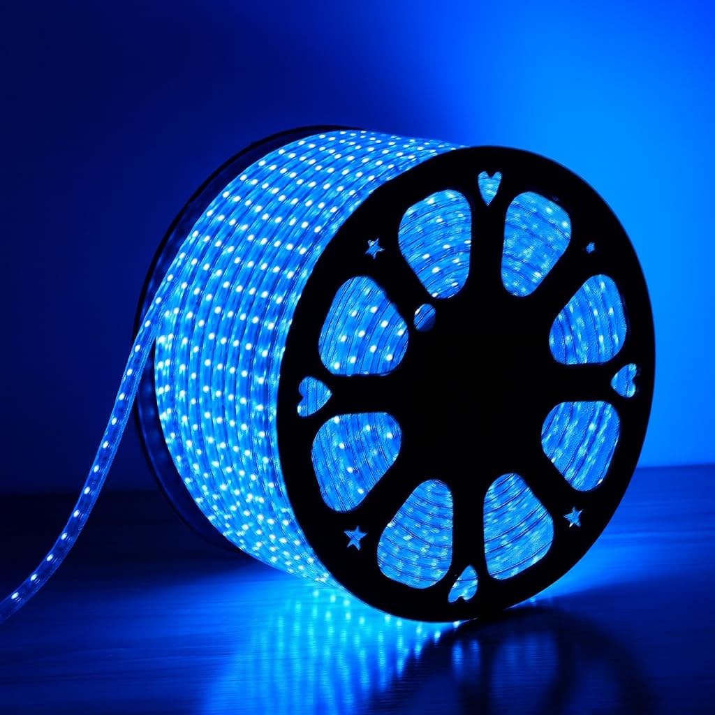 LED Strip Lights Waterproof Lighting for Interior Decoration & Events - Blue