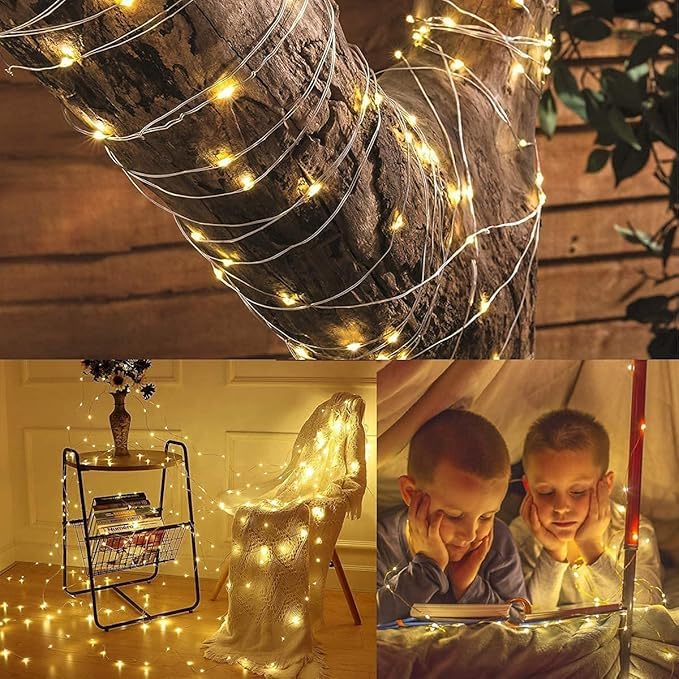 
                      
                        Fairy Curtain Lights With Remote Control - Warm White
                      
                    