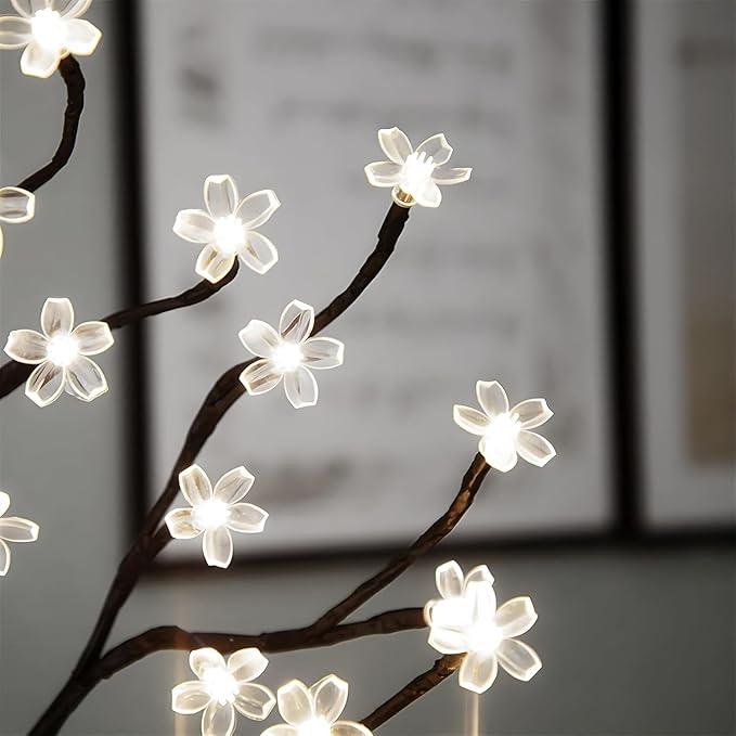 
                      
                        Bonsai LED Tree Night Lamp with 24 LED Lights - White
                      
                    