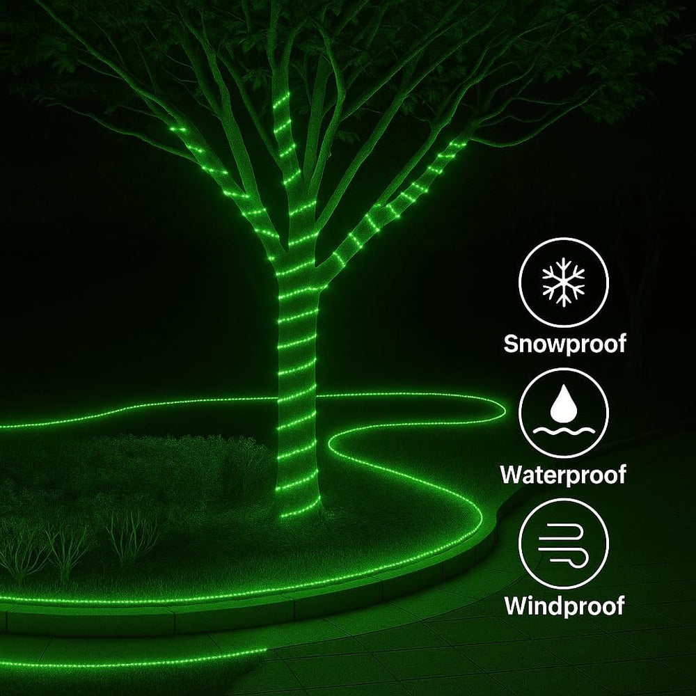 
                      
                        Premium Waterproof LED Strip Rope Lights for Home Décor 5M UPTO 90M - GREEN
                      
                    