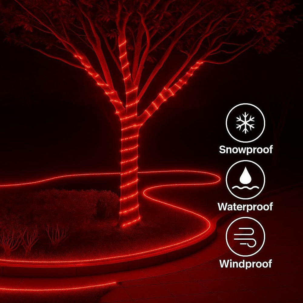 
                      
                        Premium Waterproof LED Strip Rope Lights for Home Décor 5M UPTO 90M - RED
                      
                    