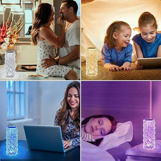 
                      
                        Crystal LED Lamp Touch & Remote Control -  Night Lights
                      
                    