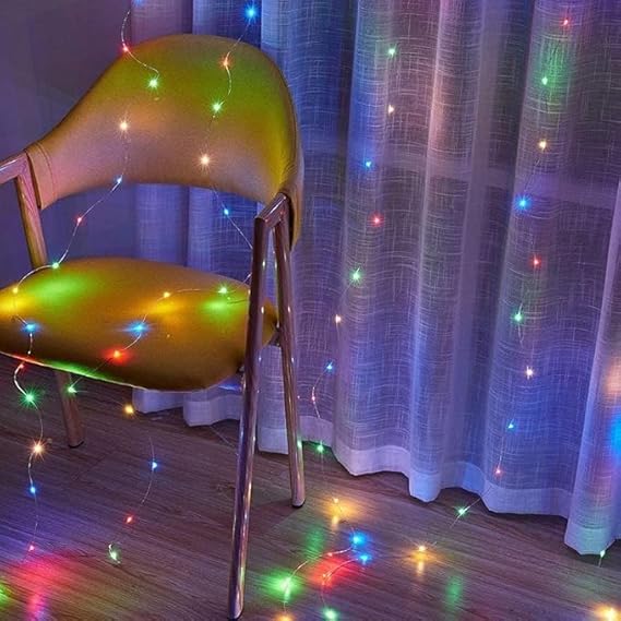 
                      
                        Fairy Curtain Lights With Remote Control - Multicolor
                      
                    