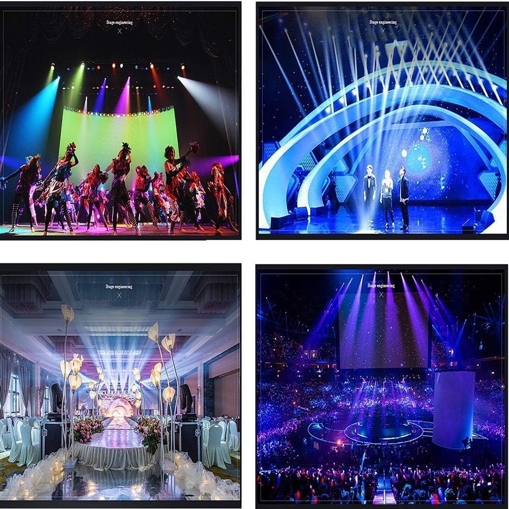 
                      
                        54LED DJ Stage Lights Four-Line Sound-Activated Parties & Events - Multicolor
                      
                    