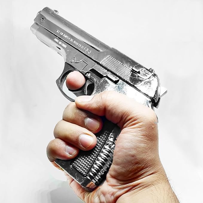 
                      
                        Metal Body Real and Original Like Gun Pistol for Decorative, Cigarette Smoking Filled with,Gas Gun Pistol Lighter Heavy Weight
                      
                    