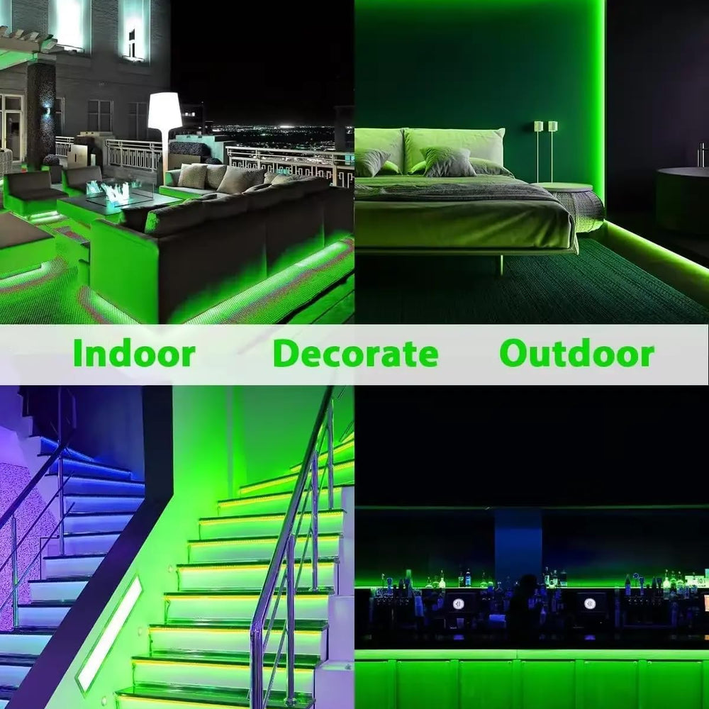 
                      
                        5 METER Neon Lights & 12V Adapter Silicone Flexible LED Strip Lights - Green
                      
                    