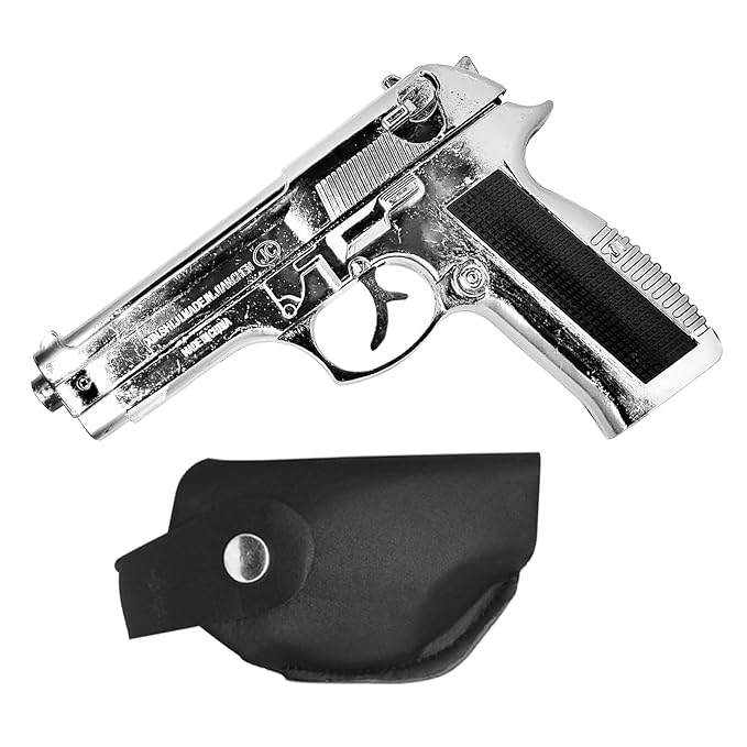 
                      
                        Metal Body Real and Original Like Gun Pistol for Decorative, Cigarette Smoking Filled with,Gas Gun Pistol Lighter Heavy Weight
                      
                    