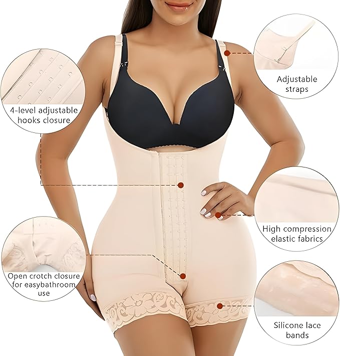 
                      
                        Tummy Control Body Shaper with Thigh Compression
                      
                    