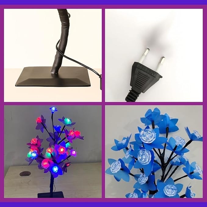 
                      
                        Bonsai LED Tree Night Lamp with 24 LED Lights - Blue
                      
                    