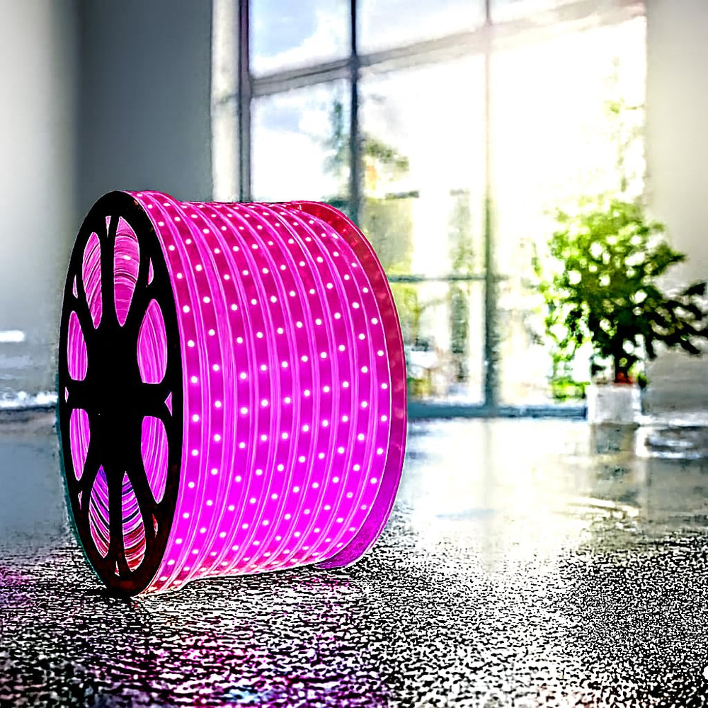 Premium Waterproof LED Strip Rope Lights for Home Décor 5M UPTO 90M - PINK