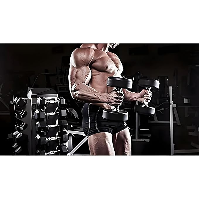 
                      
                        Captain America Dumbbells Set (5 kg X 2 = 10 Kg) Set of 2 Fixed Round Dumbells for Gym Home workout Exercise & Fitness Heavy Duty Solid Caste Iron Handle
                      
                    