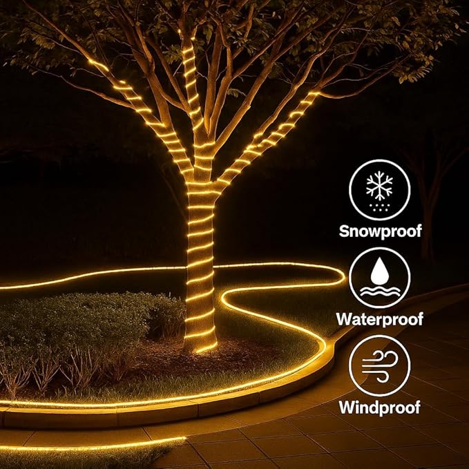 
                      
                        LED Strip Lights Waterproof Lighting for Interior Decoration & Events - Warm White
                      
                    