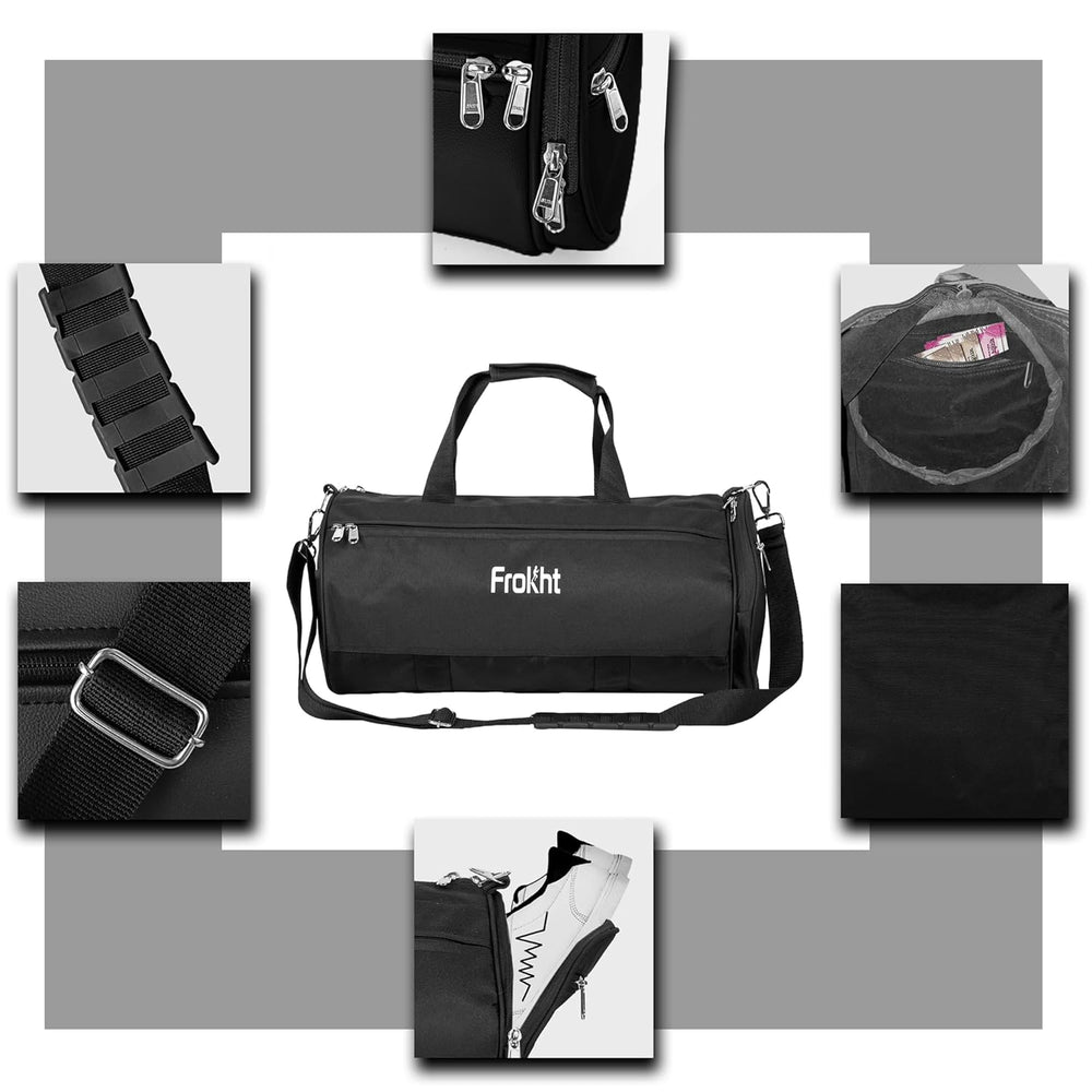 
                      
                        Duffel Bag with Adjustable Strap | Spacious, Durable & Easy to Carry
                      
                    
