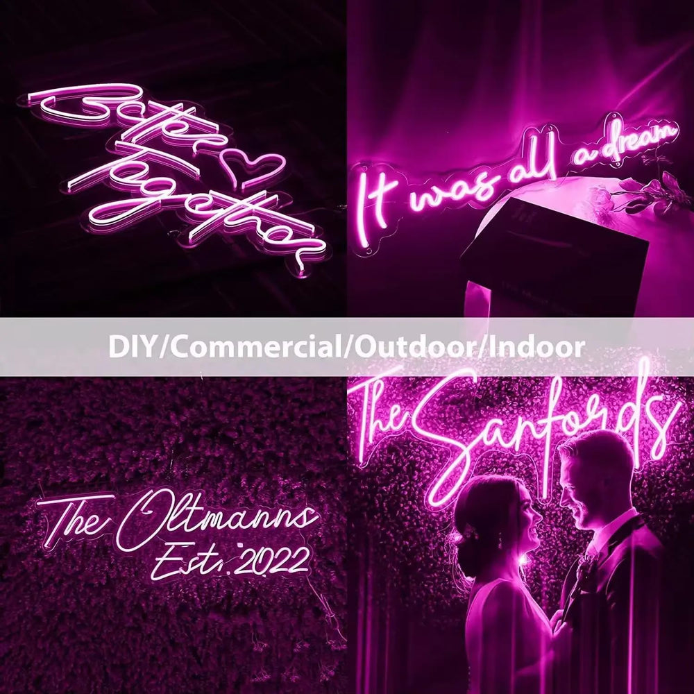 
                      
                        5 METER Neon Lights & 12V Adapter Silicone Flexible LED Strip Lights - Pink
                      
                    