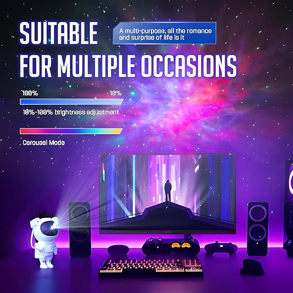 
                      
                        Astronaut Galaxy Projector Night Light
                      
                    