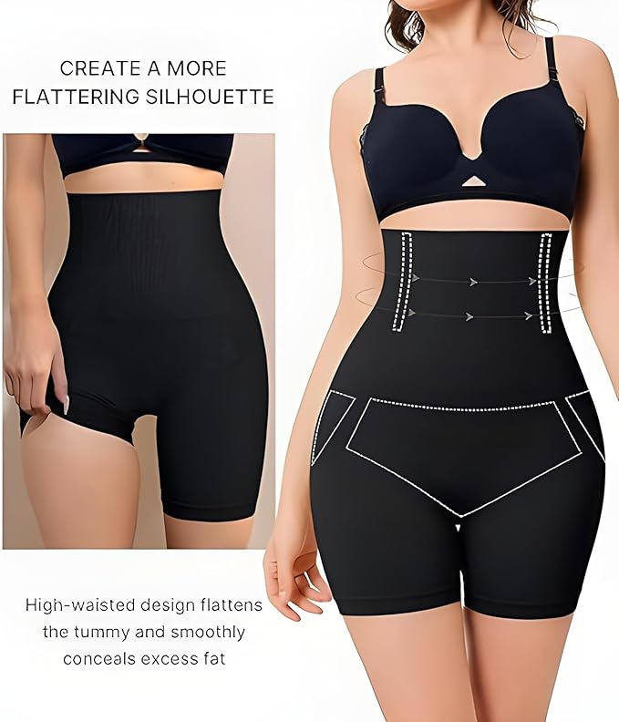 
                      
                        Women’s High-Waist Tummy Control Shapewear Shorts – Body Shaper & Butt Lifter
                      
                    