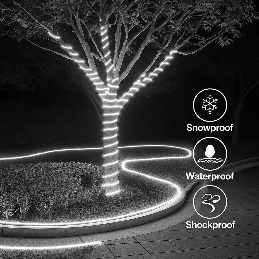
                      
                        Premium Waterproof LED Strip Rope Lights for Home Décor 5M UPTO 90M - WHITE
                      
                    