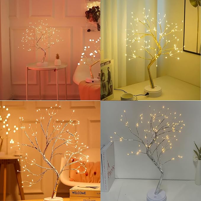 
                      
                        Bonsai LED Tree Night Lamp with 24 LED Lights - Warm White
                      
                    
